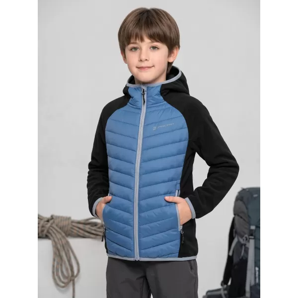  Kinder-Sweatshirt ALPINE PRO NORNO VALLARTA-BLAU 