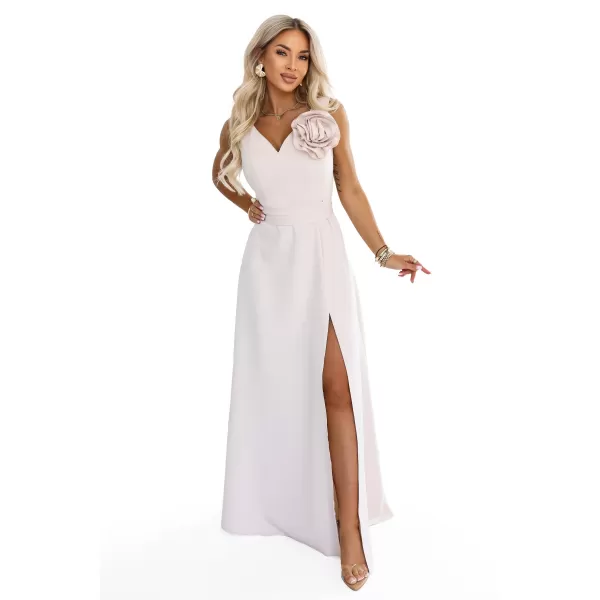  Damenkleid NUMOCO 669-3 BEIGE 