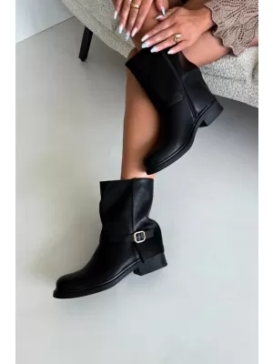 Damen-Stiefeletten BOTO 5859 SCHWARZ