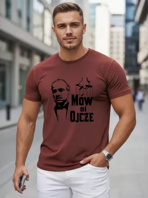 Herren-T-Shirt DSTREET NX5145R-BU ROTWEIN