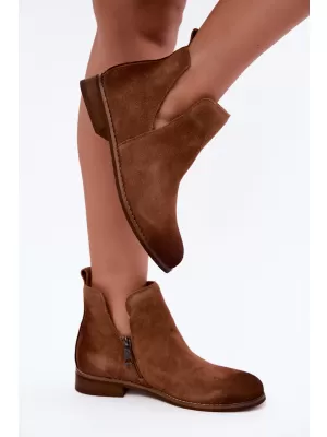 Damen-Stiefeletten VINCEZA 133142 BRAUN