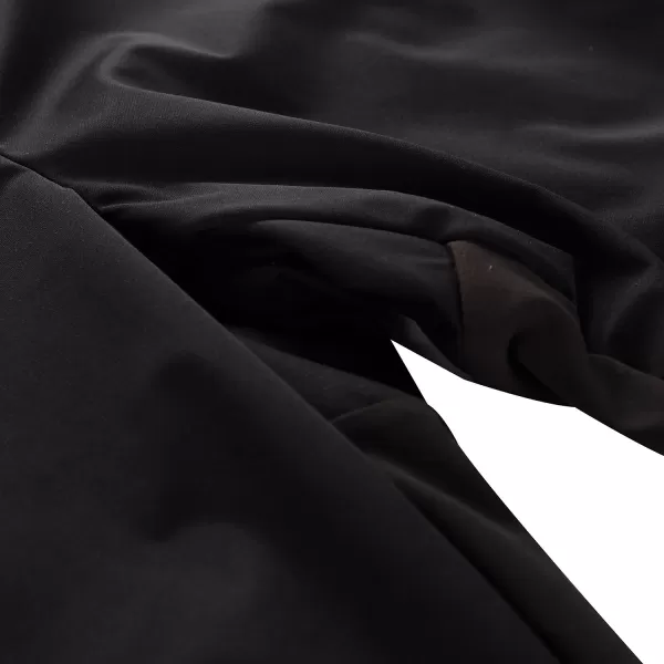  Softshellhose für Damen ALPINE PRO ABARA 2 SCHWARZ 