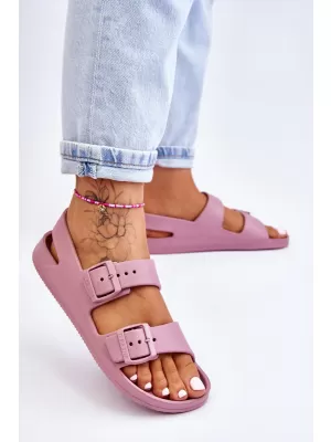 Damensandalen BIG STAR LL274744 LILA Big Star Shoes
