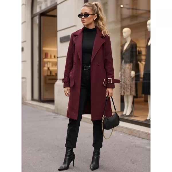  Damenmantel DSTREET NY0786 BURGUND 