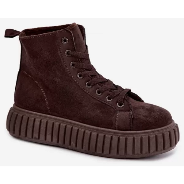  Damen-Sneaker BOTO LA372 BRAUN 