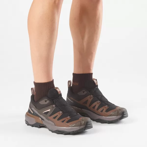  Herrenschuhe SALOMON X ULTRA 360 GORE-TEX L45473300 SCHWARZ/DUNKLES MÖWENGRAU/DUNKLE ERDE 