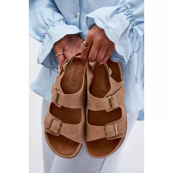  Damensandalen VINCEZA 79620 BRAUN 