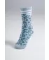 Crew-Socken mit Leopardenmuster NEBBIA PRIMAL 106 BLAUER LEOPARD