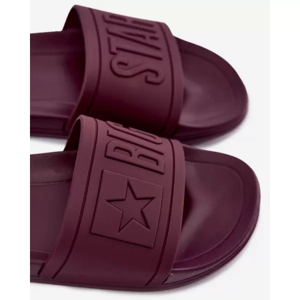  Damenhausschuhe BIG STAR SHOES UU274070 WEIN 