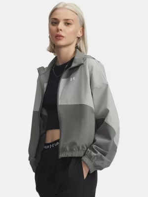Damenjacke UNDER ARMOUR RIVAL WOVEN JACKET 1389631-709 WEIß