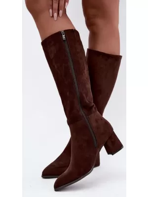 Damenstiefel EVENTO 26KZ02-487 BRAUN