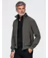 Kapuzenjacke für Herren OMBRE OM-JANP-0233 DUNKLES OLIV