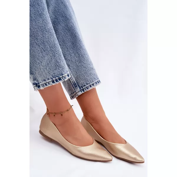  Ballerinas für Damen BOTO 1740 GOLD 