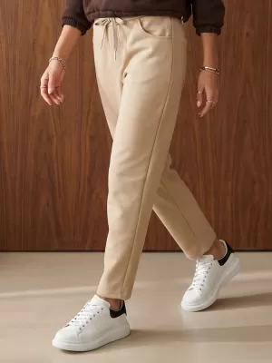 Damenhosen DSTREET UY3212 BEIGE