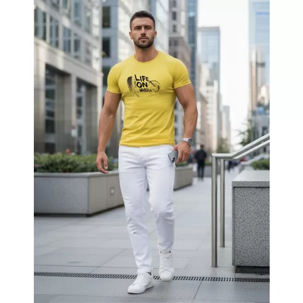  Herren-T-Shirt DSTREET NX5016R-YE BERNSTEIN 
