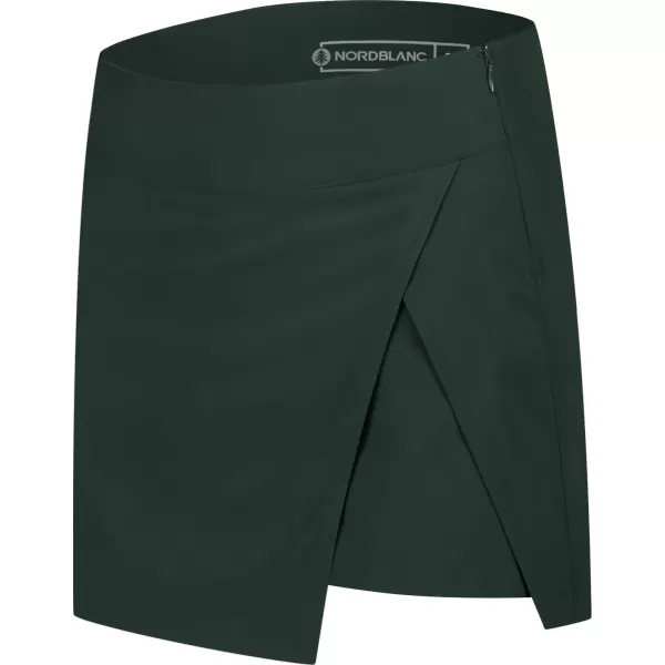  Kurzrock für Damen NORDBLANC LIGHTNESS NBSSL8356 DUNKELGRÜN 