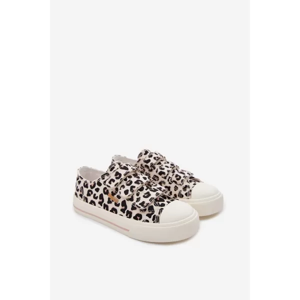  Kinder-Sneaker BIG STAR SHOES TT374171 SCHWARZ/BEIGE 