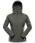 Softshelljacke für Damen ALPINE PRO HOORA 2 GLÜHBASILIKUM