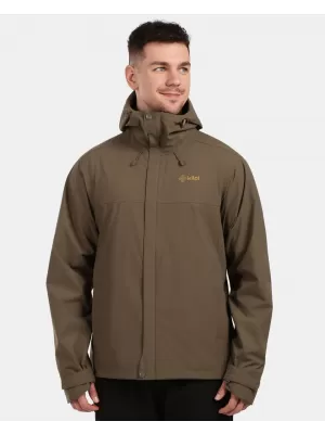 Herren-Hardshelljacke KILPI MONTANA-M 1M0102KI KHAKI