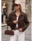 Damenjacke DSTREET TY5956 BRAUN