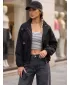 Damenjacke DSTREET TY6023 SCHWARZ