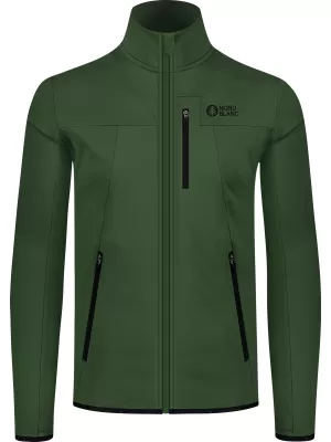 Powerfleece-Sweatshirt für Herren NORDBLANC MORASS NBSFM8335 GRÜN