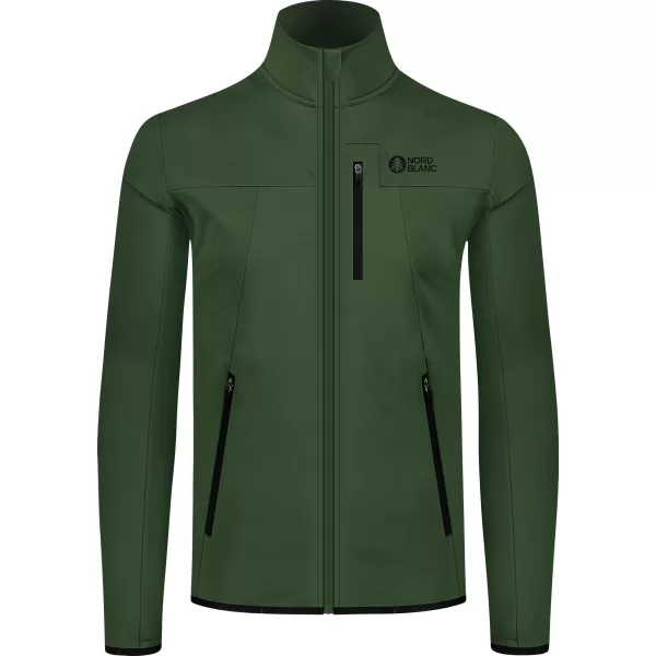  Powerfleece-Sweatshirt für Herren NORDBLANC MORASS NBSFM8335 GRÜN 