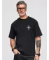 Herren-T-Shirt OMBRE OM-TSCT-0276 SCHWARZ