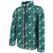 Fleece-Sweatshirt für Kinder WAMU MEDVĚDI TÜRKIS