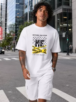 Herren-T-Shirt DSTREET NX1033R-WH-O WEIß