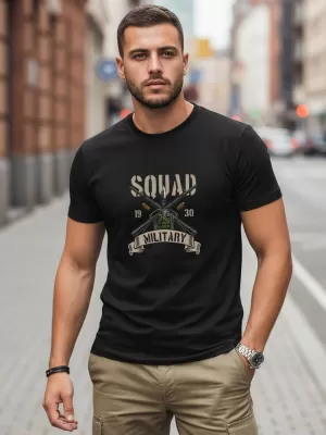 Herren-T-Shirt DSTREET NX0154R-BK SCHWARZ