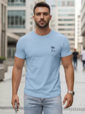 Herren-T-Shirt DSTREET NX5105R-SK HELLBLAU