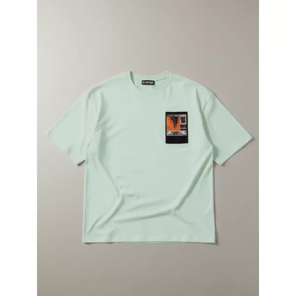  Herren-T-Shirt DSTREET RX5305 HELLGRÜN 