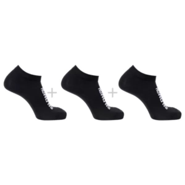  Socken SALOMON EVERYDAY LITE LOW 3-PACK LC2912000 SCHWARZ 