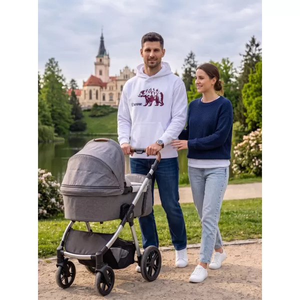  Herren-Sweatshirt ALTISPORT ALM193422 WEIß 