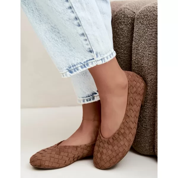  Ballerinas für Damen BOTO 9867 KAMEL 