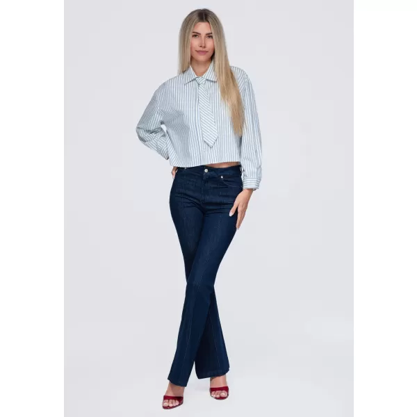  Damenhemd OMBRE OW-SH-E0069 BLAU 