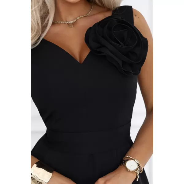  Kleid NUMOCO 669-6 KLASSISCHES SCHWARZ 