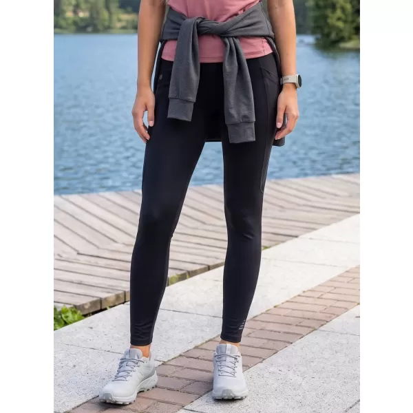  Sportleggings für Damen ALPINE PRO GEMSA SCHWARZ 