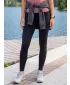 Sportleggings für Damen ALPINE PRO GEMSA SCHWARZ