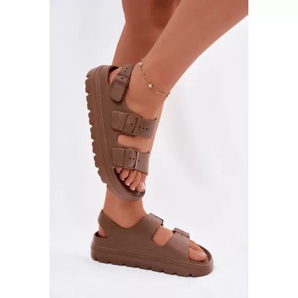  Damensandalen BIG STAR SHOES TT274A035 BRAUN/BEIGE 