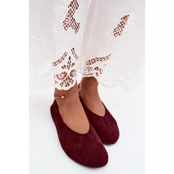  Ballerinas für Damen BOTO JH581 WEIN 
