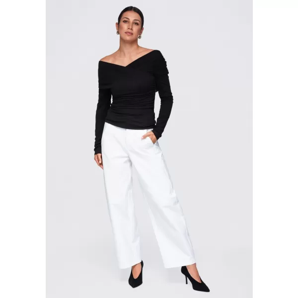  Damenbluse OMBRE OW-TS-E0088 SCHWARZ 