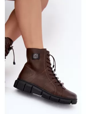 Damenschuhe BOTO 26BT17-609 KAFFEE