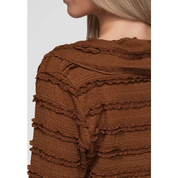  Damenbluse OMBRE OW-TS-E0067 HELLBRAUN 