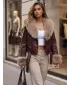 Damenjacke DSTREET TY5980 BURGUND