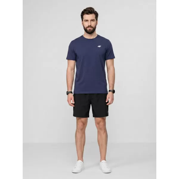  Funktions-T-Shirt für Herren 4F WAW25TFTSM1526 DENIM 