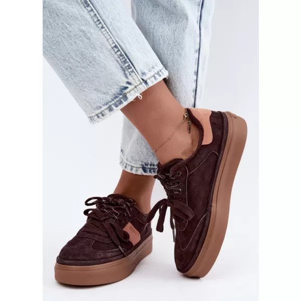  Damen-Sneaker BIG STAR SHOES UU274770 BRAUNE/BEIGE SCHATTEN 