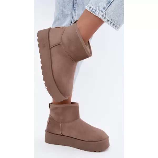  Schneemänner für Frauen BIG STAR SHOES UU274224 BEIGE 