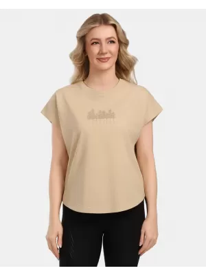 Damen-T-Shirt KILPI NELLIM-W 1L0351KI BEIGE